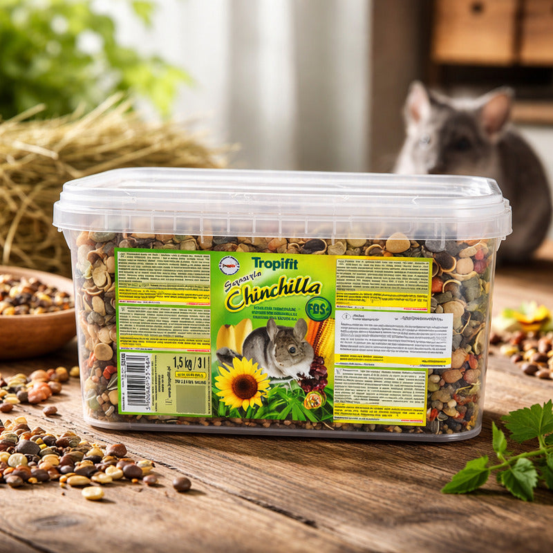 Alimento chinchillas Tropifit 1,5 Kg