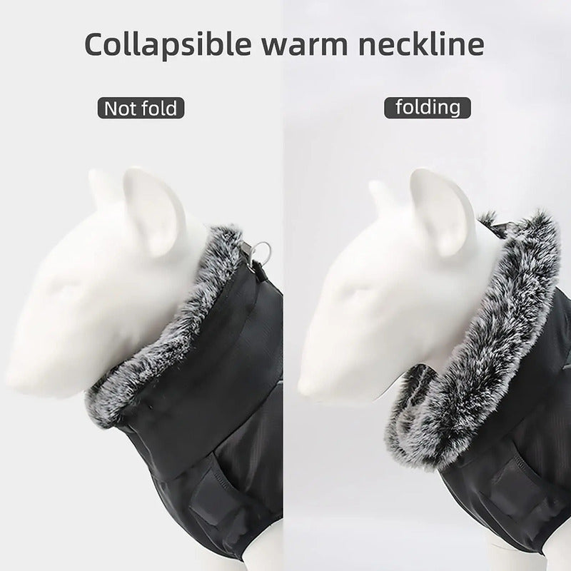 Parka impermeable con cuello Talla 3xl