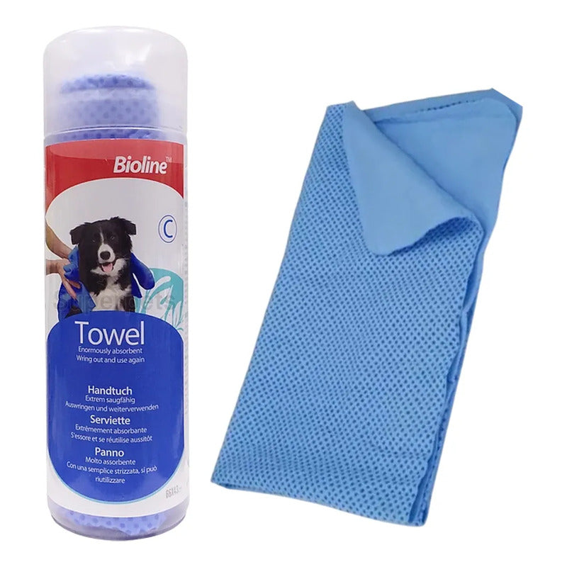 Kit Higiene Para Perros - Shampoo, Guante Y Toalla Coco