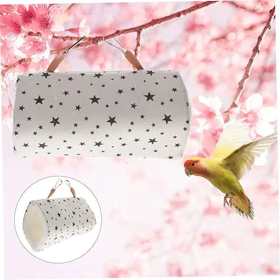 Cama de polar con ganchos Talla S blanco