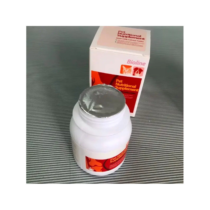 Suplemento de calcio de leche de cabra