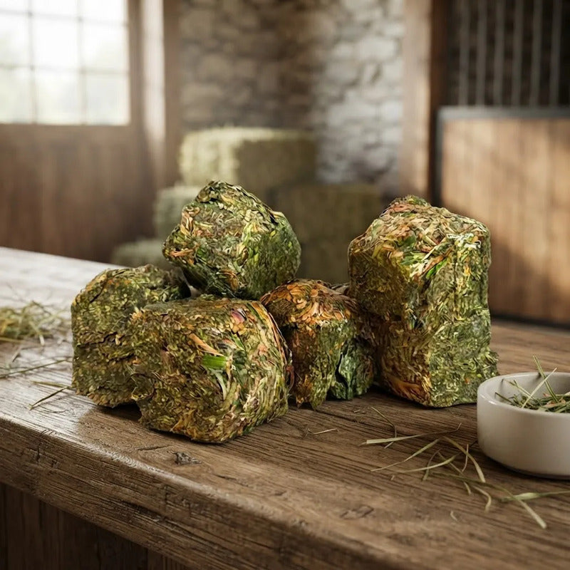 Alimento Cubos De Alfalfa Para Roedores 5 Kg Conejos Cuy