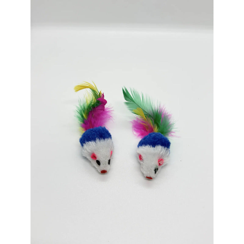 Kit De Juguetes Para Gatos Interactivos Variados Azul