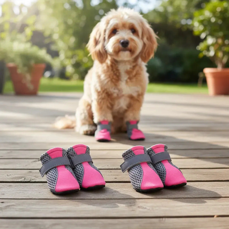 Zapatos con velcro talla L