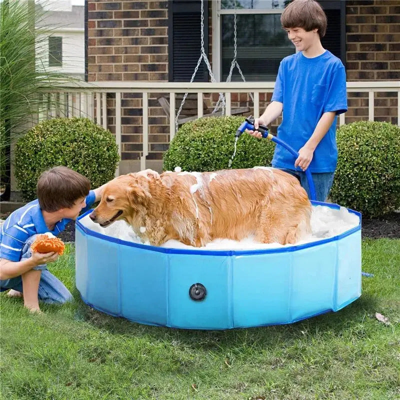 Piscina plegable Talla M 120x30 cm