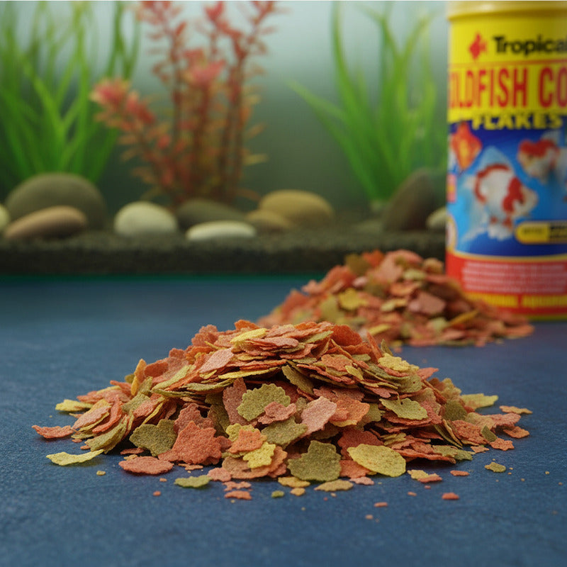 Alimento goldfish color hojuelas 20 Gr