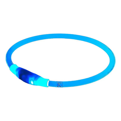 Collar LED recargable talla M