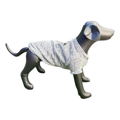 Chaleco diseño pez gris talla 2XL