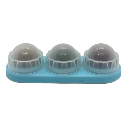 Bolas de catnip giratorias triple azul