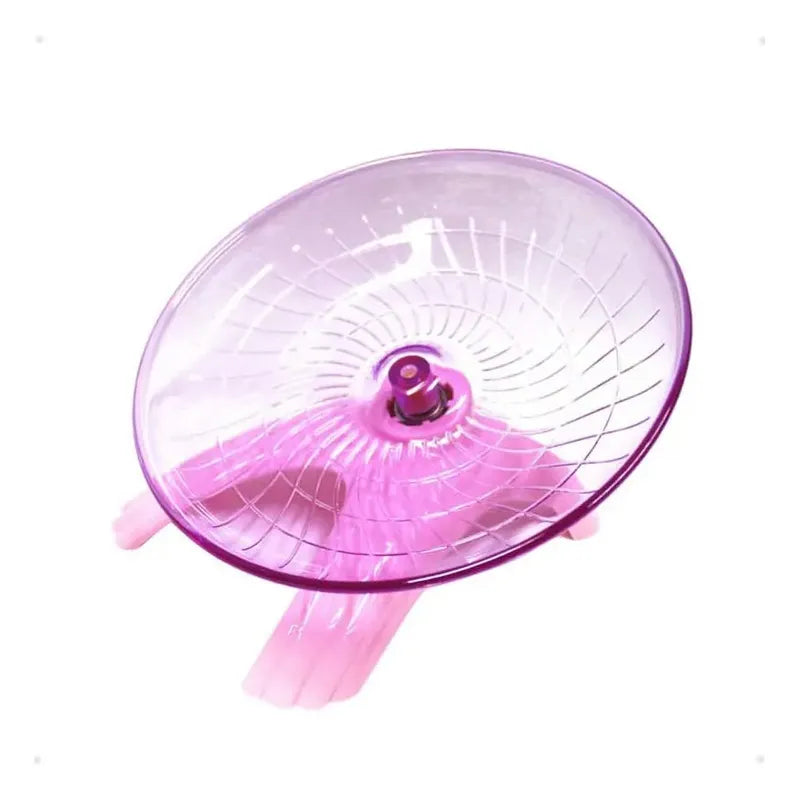 Rueda Disco Para Correr Hamsters Mascotas Pequeñas 18 Cm