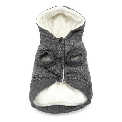 Parka Para Perros Acolchada Winter Talla 3xl Gris