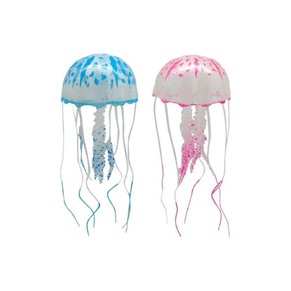 Medusa Artificial Flotante Para Acuarios Decoración Pecera