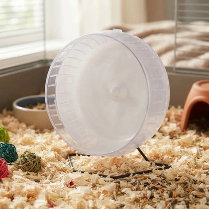 Rueda De Ejercicio Para Roedores 30 Cm Silenciosa Blanco