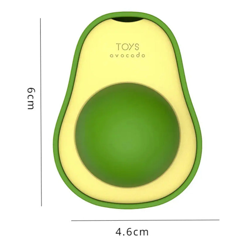 Palta con bola de catnip giratoria