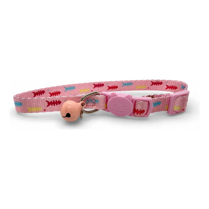 Collar Para Gatos Anti Ahorque Con Diseños