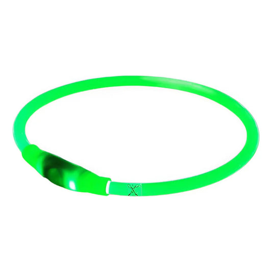 Collar LED recargable talla M