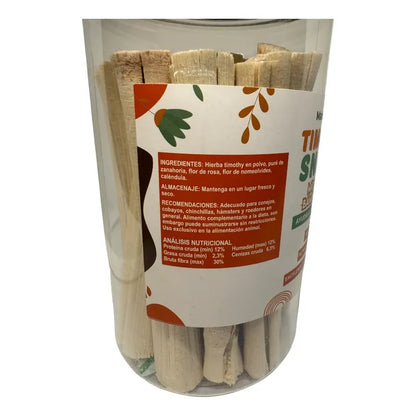 Palitos de bambú dulce