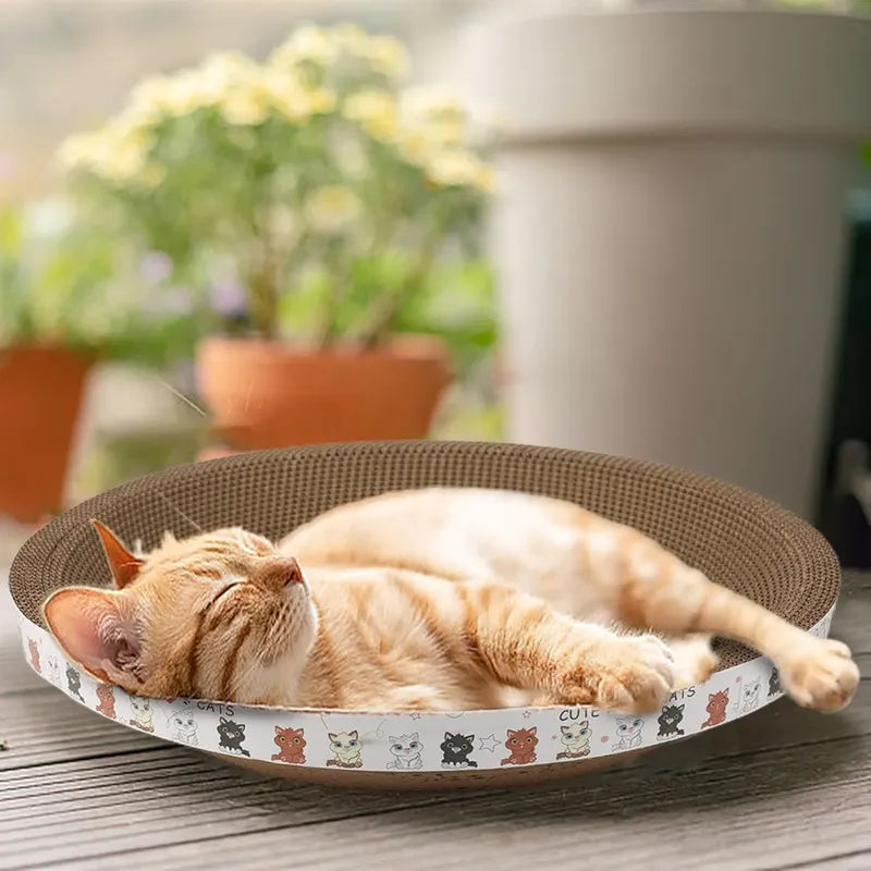 Rascador de cartón bowl pequeño