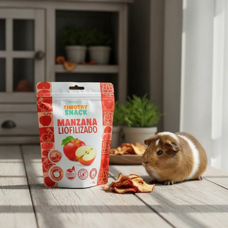 Manzana liofilizada 30 gr