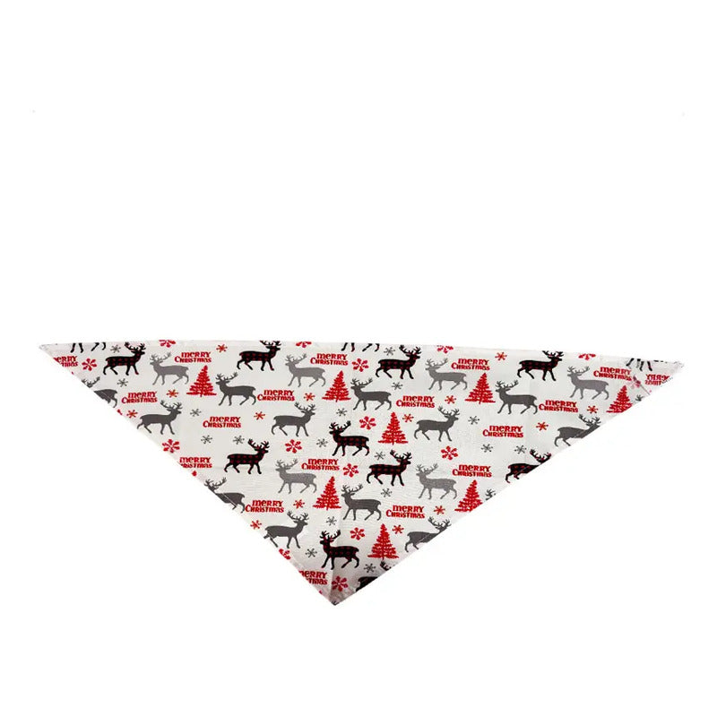 Bandana de navidad blanco