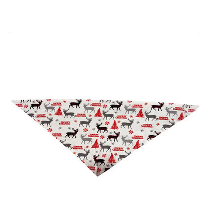 Bandana de navidad blanco