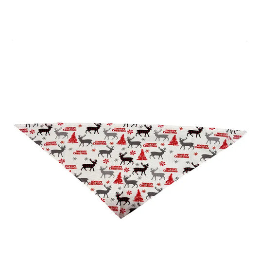 Bandana de navidad blanco