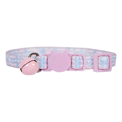 Collar Para Gatos Anti Ahorque Con Diseños