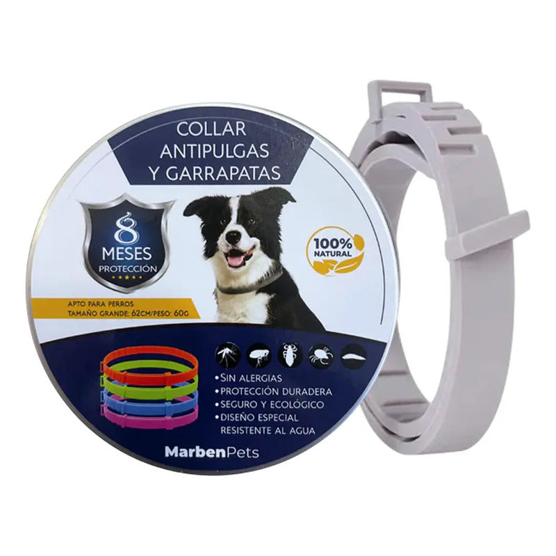 Collar repelente anti pulgas