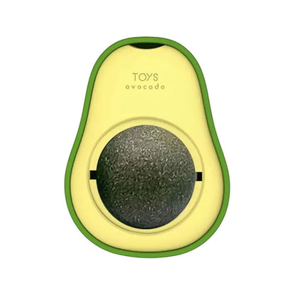 Palta con bola de catnip giratoria