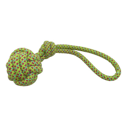 Pelota cuerda con nudo Xl verde
