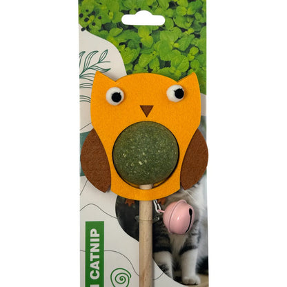 Varilla búho con catnip