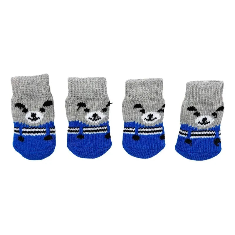 Calcetines talla M azul osito