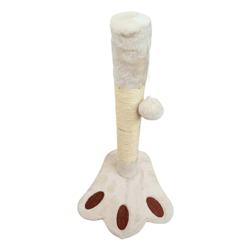 Rascador patita beige