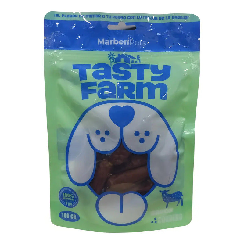 Snack Para Perros Tasty Farm Salchicha Cordero Marben Pets