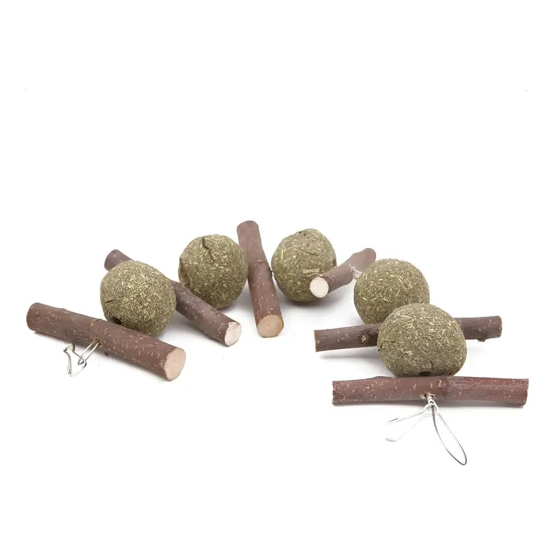 Cadena de bolas de heno