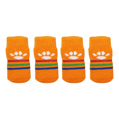 Calcetines talla L naranja