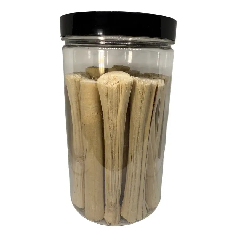 Palitos de bambú dulce