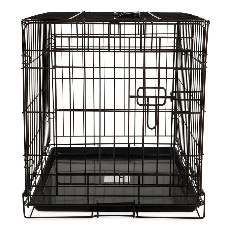 Jaula Para Perros Xxl Con Puerta Y Bloqueo De 5 Puntos Negro