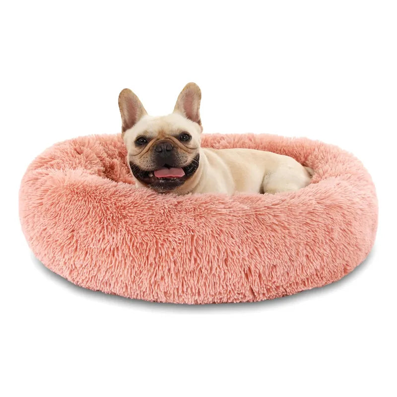 Cama Cojín Antiestrés Para Perros Y Gatos Talla M 50 Cm