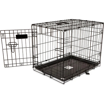 Jaula Para Perros S Con Puerta Y Bloqueo De 5 Puntos Negro
