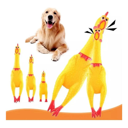 Juguete pollo chillón pequeño