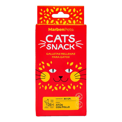 Galletas rellenas Cats Snack