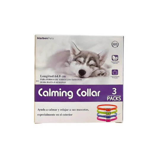 Collares Calming Para Perros Pack 3 Un Verde