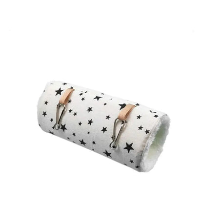 Cama de polar con ganchos Talla L blanco