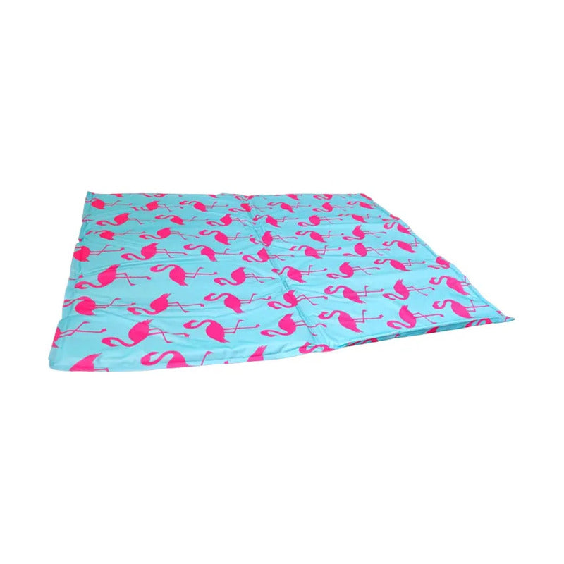 Manta refrescante Talla XL flamencos