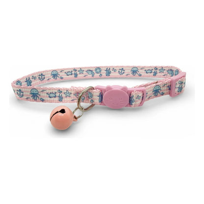 Collar Para Gatos Anti Ahorque Con Diseños