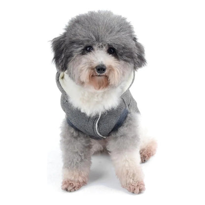 Parka Para Perros Acolchada Winter Talla L Gris