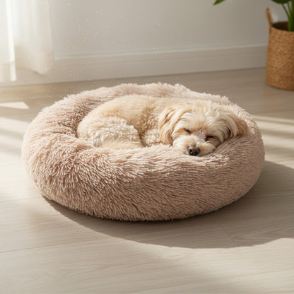 Cama Cojín Antiestrés Para Perros Y Gatos Talla M 50 Cm