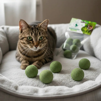 Set 5 bolitas de catnip