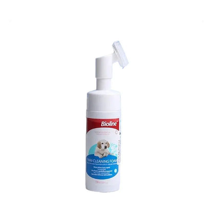 Espuma limpiadora de patas